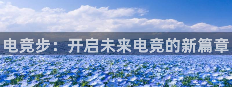 南宫电竞平台：电竞步：开启未来电竞的新篇章